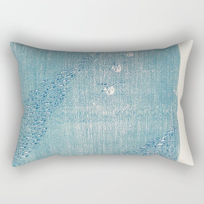 Blue lake by Taguchi  Tomoki Rectangular Pillow Gallery Image 2