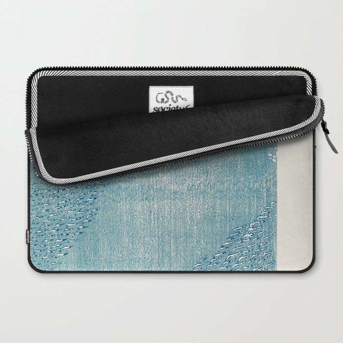 Blue lake by Taguchi  Tomoki Laptop Sleeve Gallery Image 2