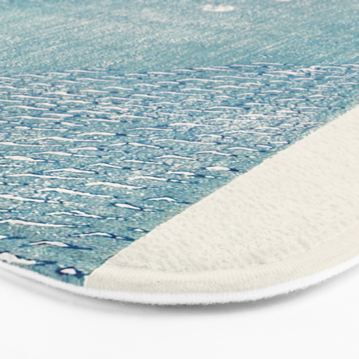 Blue lake by Taguchi  Tomoki Bath Mat Gallery Image 3