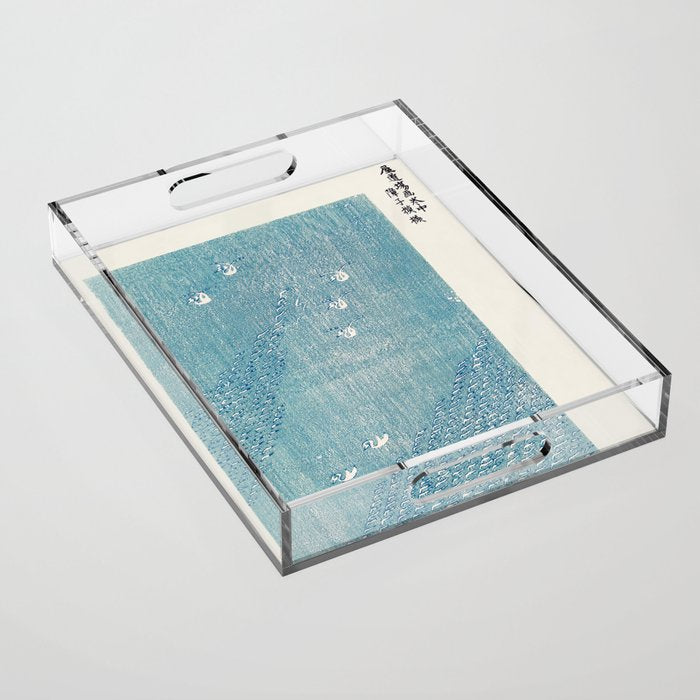 Blue lake by Taguchi  Tomoki Acrylic Tray Gallery Image 1