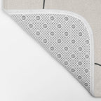 Minimal Geometric Shapes 67 Bath Mat Gallery Image 2