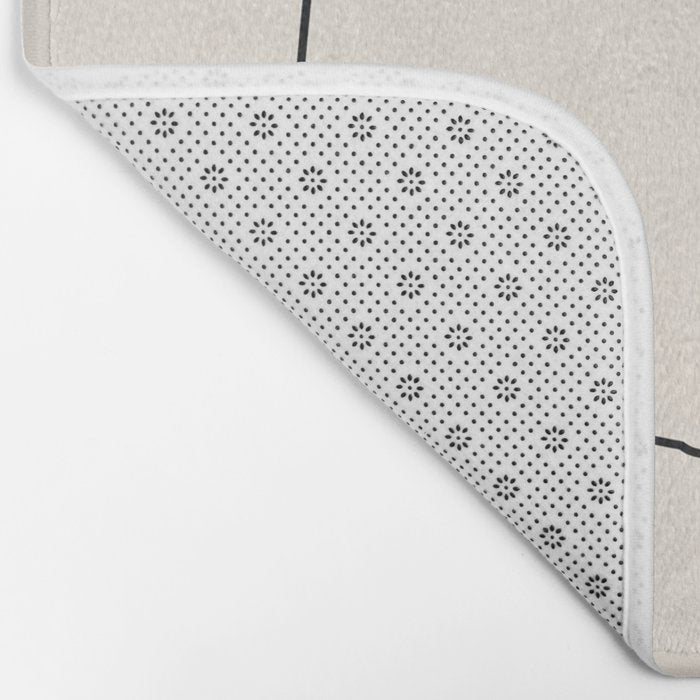 Minimal Geometric Shapes 67 Bath Mat Gallery Image 2