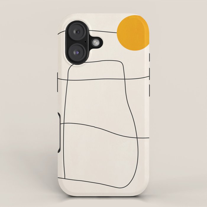 Minimal Geometric Shapes 67 iPhone Case Gallery Image 1