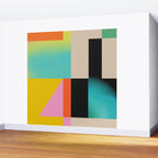 Modern Abstraction 4 Wall Mural Gallery Image 2