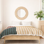 Color Block Line Abstract XV Duvet Cover Gallery Image 3