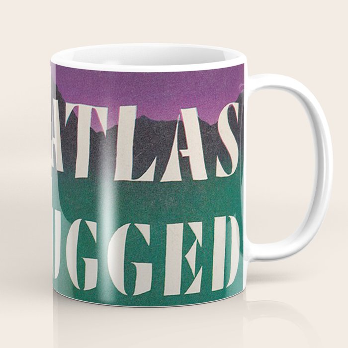 Atlas Shrugged by Ayn Rand 1957- Vintage First Edition Book Cover  Coffee Mug Gallery Image 1