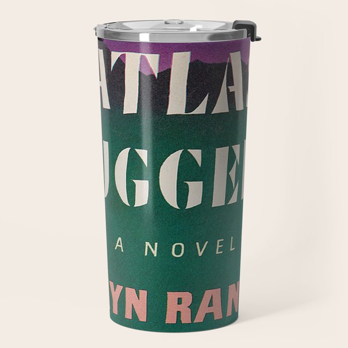 Atlas Shrugged by Ayn Rand 1957- Vintage First Edition Book Cover  Travel Mug Gallery Image 2
