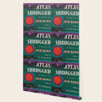 Atlas Shrugged by Ayn Rand 1957- Vintage First Edition Book Cover  Wallpaper Gallery Image 2