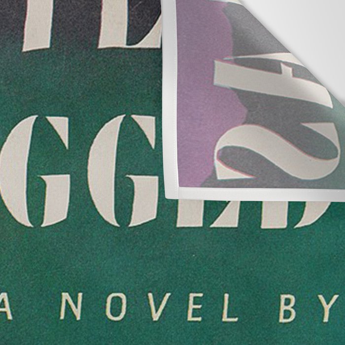 Atlas Shrugged by Ayn Rand 1957- Vintage First Edition Book Cover  Wall Tapestry Gallery Image 3