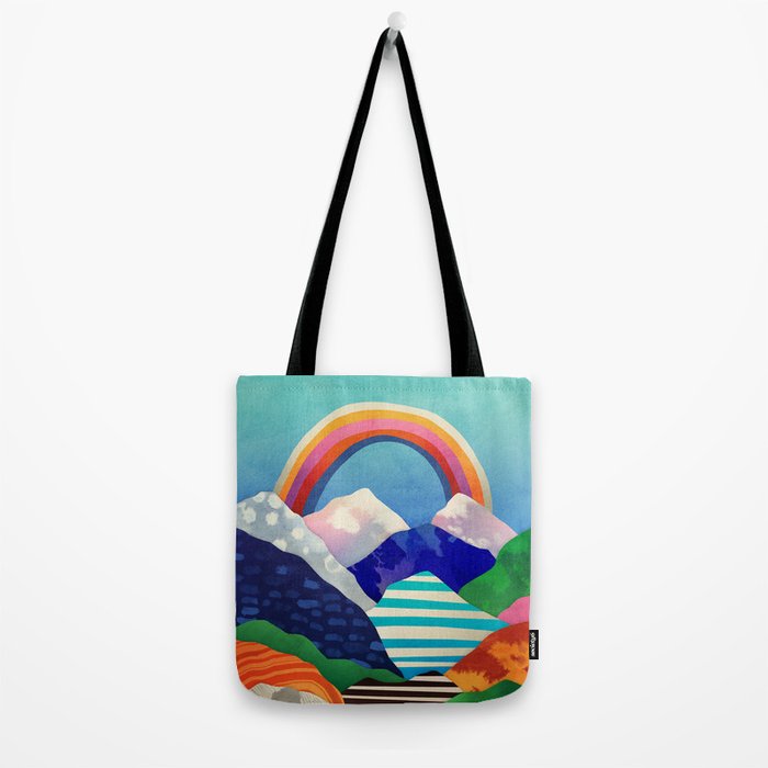 Rainbow in April Tote Bag Gallery Image 2