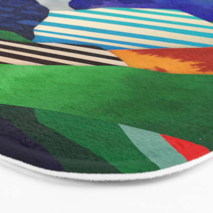 Rainbow in April Bath Mat Gallery Image 3