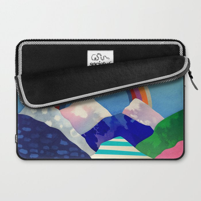 Rainbow in April Laptop Sleeve Gallery Image 2