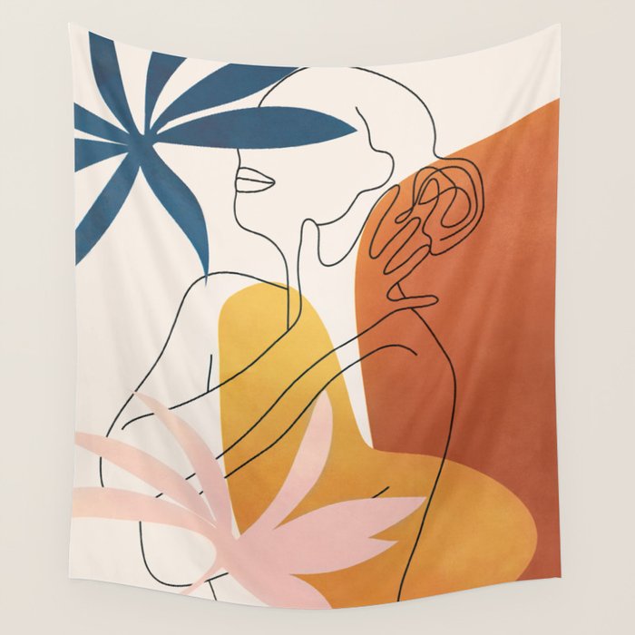 Minimal Movement I Wall Tapestry Gallery Image 4