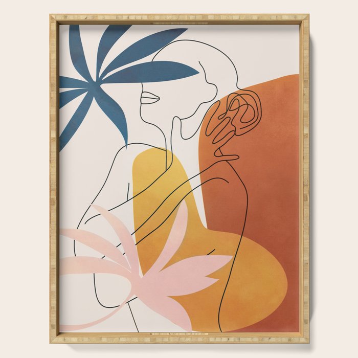 Minimal Movement I Serving Tray Gallery Image 1