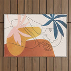 Minimal Movement I Outdoor Rug Gallery Image 1