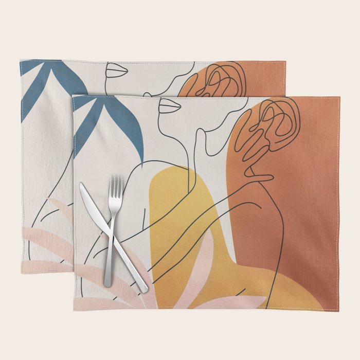 Minimal Movement I Placemat Gallery Image 1