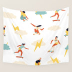 You go, girl pattern! Wall Tapestry Gallery Image 4