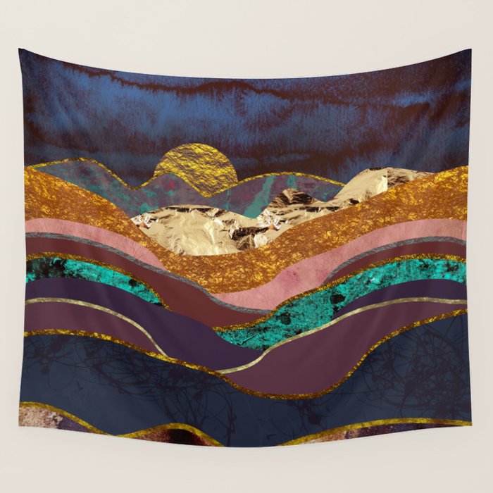 Color Fields Wall Tapestry Gallery Image 4