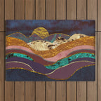 Color Fields Outdoor Rug Gallery Image 1