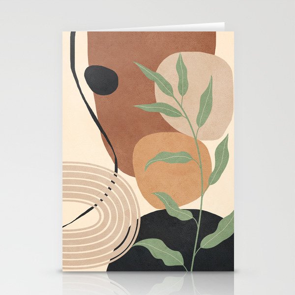 Branches in an abstract setting 02 Stationery Card Gallery Image 2