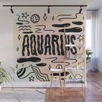 Celestial Aquarius Wall Mural Gallery Image 1