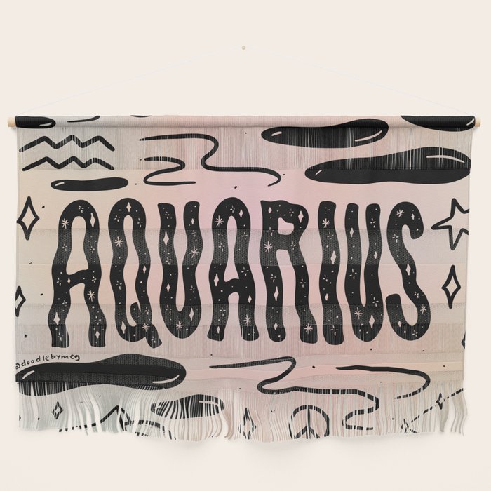 Celestial Aquarius Wall Hanging Gallery Image 1