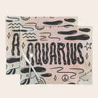 Celestial Aquarius Placemat Gallery Image 1