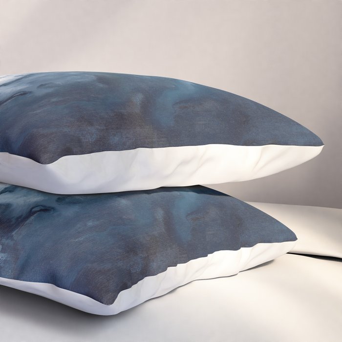 Indigo Depths No. 2 Pillow Sham Gallery Image 3