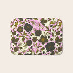 Illuminated garden silhouette Bath Mat Gallery Image 1