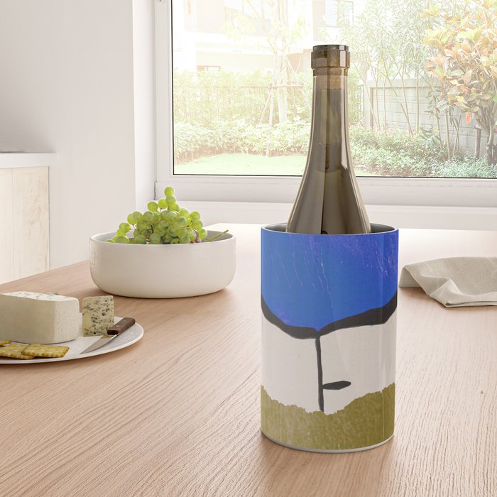 Blue Flower Wine Chiller Gallery Image 4