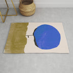Blue Flower Rug Gallery Image 1