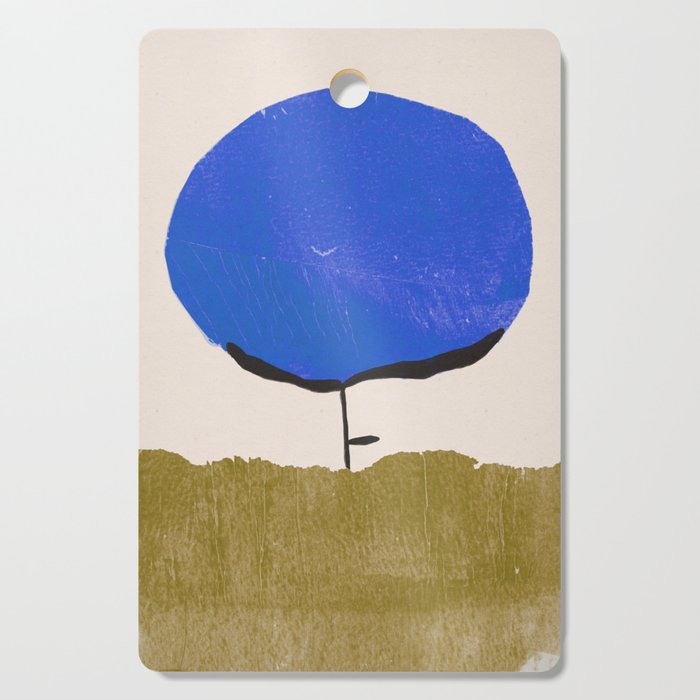 Blue Flower Cutting Board Gallery Image 1