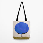 Blue Flower Tote Bag Gallery Image 2