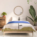 Blue Flower Comforter Gallery Image 3