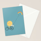 Rainbow Kite Stationery Card Gallery Image 2