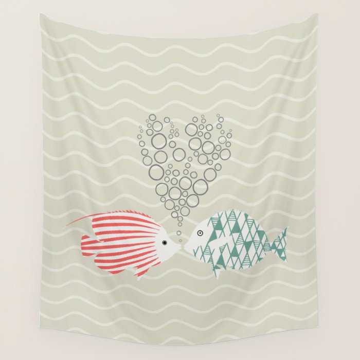 You are my catch Wall Tapestry Gallery Image 4