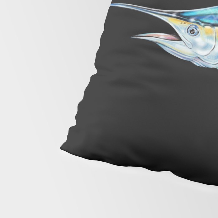 White Marlin Pillow Sham Gallery Image 4