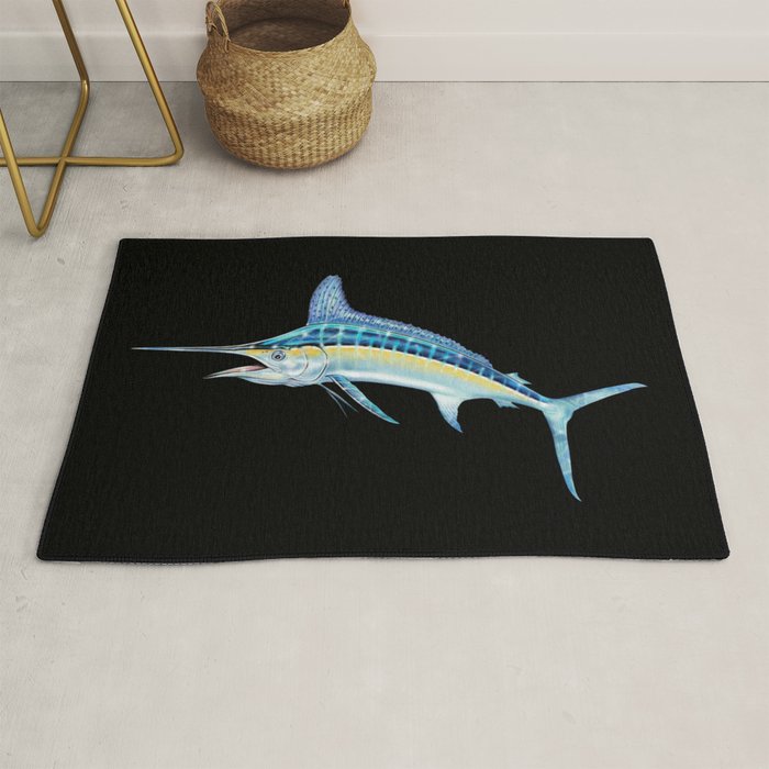 White Marlin Rug Gallery Image 1