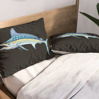 White Marlin Pillow Sham Gallery Image 2