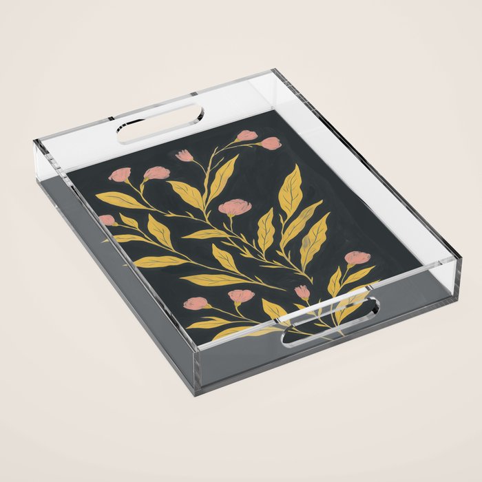 Blooming Branch Acrylic Tray Gallery Image 1