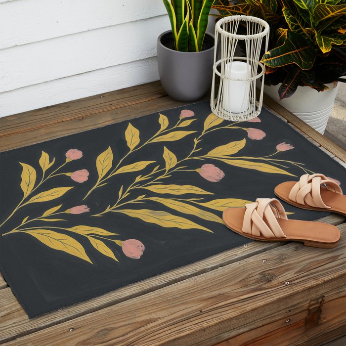 Blooming Branch Outdoor Rug Gallery Image 2