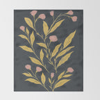 Blooming Branch Throw Blanket Gallery Image 2