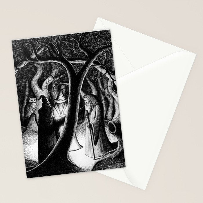 Wizards in the Woods Stationery Card Gallery Image 2