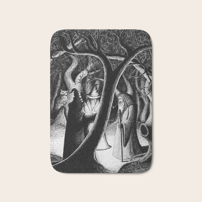 Wizards in the Woods Bath Mat Gallery Image 1