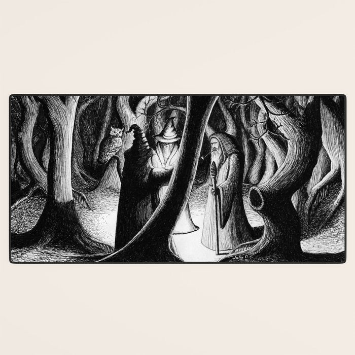 Wizards in the Woods Desk Mat Gallery Image 3