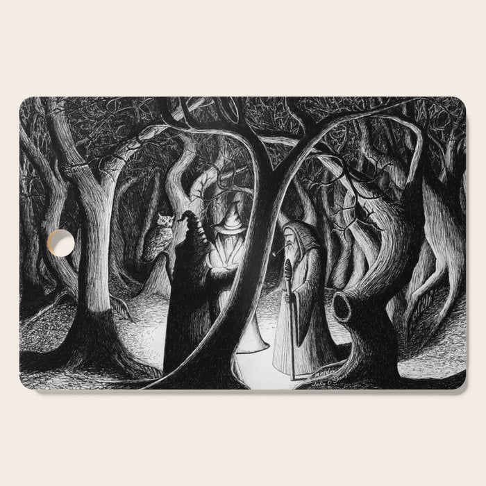 Wizards in the Woods Cutting Board Gallery Image 1