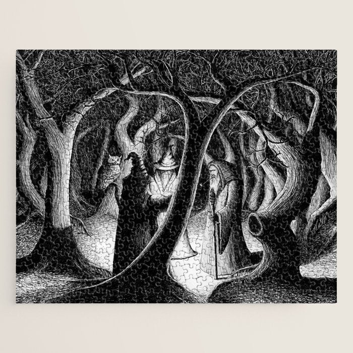 Wizards in the Woods Jigsaw Puzzle