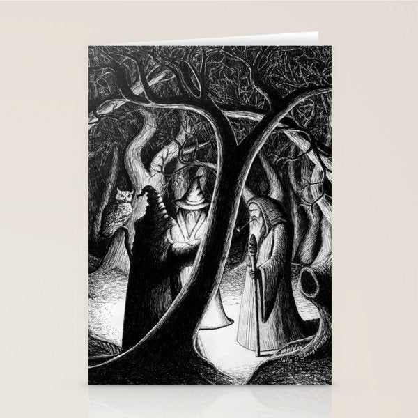 Wizards in the Woods Stationery Card Gallery Image 2