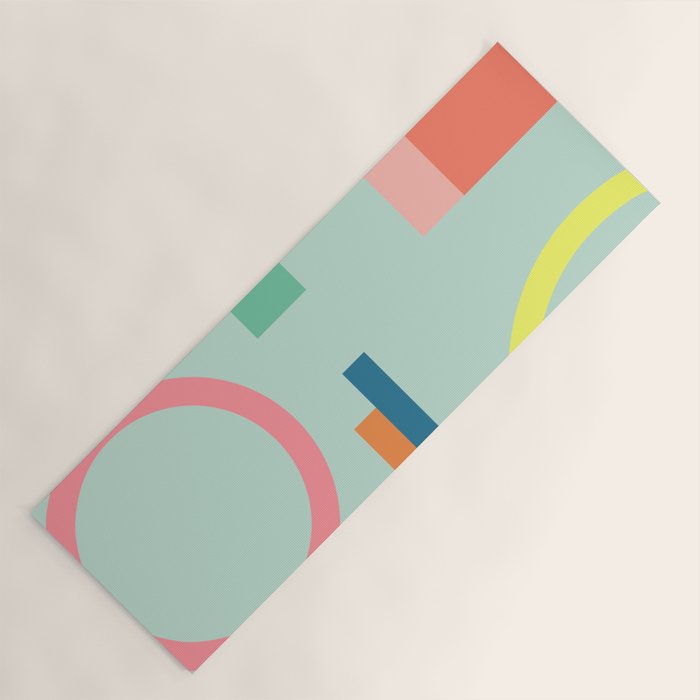 Modern Geometric 71 Yoga Mat Gallery Image 1