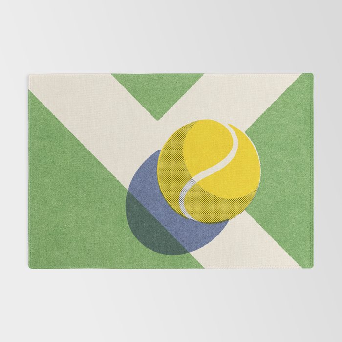 BALLS / Tennis - grass court I Rug Gallery Image 2